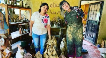 Entre el barro y el escenario: el otro arte de Andrea Echeverri.