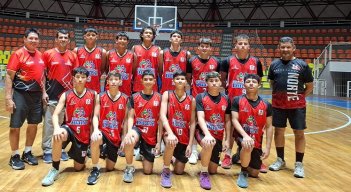 La selección Sub-15 masculina de Norte confía en hacer un buen torneo. 