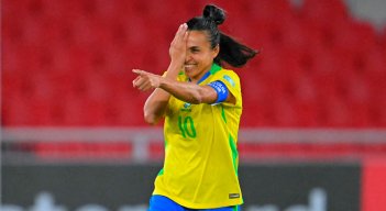 Brasil en la Copa América Femenina. Foto cortesía @CopaAmerica