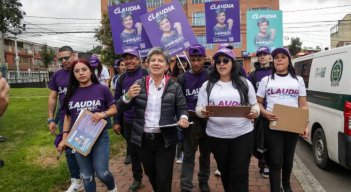 Claudia López, precandidata presidencial, estuvo en Acento, el podcast de La Opinión./Foto Colprensa