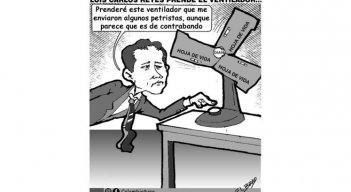Luis Carlos Reyes prende el ventilador 