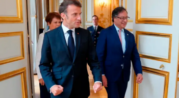 Macron frenó a Petro
