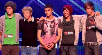 One Direction en el Factor X. Foto cortesía
