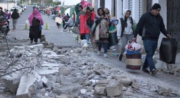 Terremoto en Guatemala. 