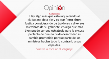 Vuelve a escalar el lenguaje