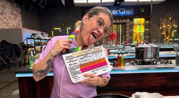 Belén Alonso le pone sal, técnica y sarcasmo a la cocina de MasterChef Colombia.