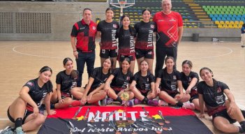 La selección Norte femenina Sub-15 de baloncesto se destacó en el Interligas de Medellín