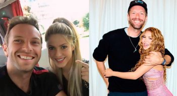 Shakira y Chris Martin