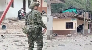 atentaron contra una estación de Policía 
