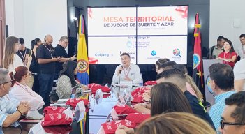 Mesa Departamental Territorial de Coljuegos. / Foto Leonardo Favio Oliveros-La Opinión