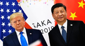 Donald Trump, presidente de Estados Unidos (izquierda) junto a Xi Jinping, presidente de China. / Foto Archivo