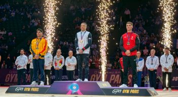 Ángel Barajas en la Copa Mundo. Foto cortesía