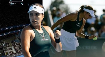 Camila Osorio ganó en duro partido a la rusa AnnaKalinskaya.