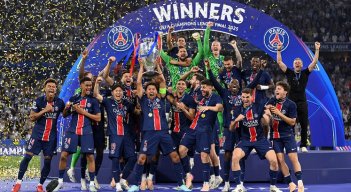 El París SG, vigente campeón de la Liga de Campeones.