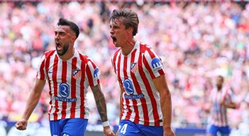 Gran triunfo de los colchoneros ante los merengues en la Liga española.
