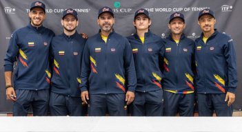 Esta es la selección Colombia de tenis que competirá desde este viernes en Bratislava.