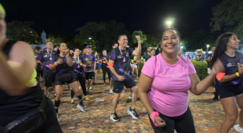 Alcalde Jorge Acevedo en la Ciclovía Cúcuta.