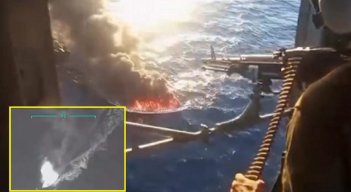 Narcolancha destruida por EEUU