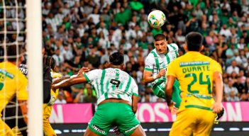 Nacional vs Bucaramanga. Foto Dimayor