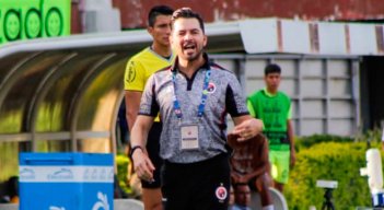 Nelson Flórez, DT del Cúcuta Deportivo. 