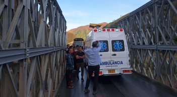Damnificados levantan el paro en El Tarrita de la carretera Ocaña-Cúcuta.