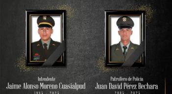 Policias asesinados en Sarabena 