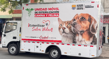 Cúcuta tiene su propia unidad móvil para esterilización de mascotas.