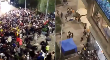 Riña despues del partido