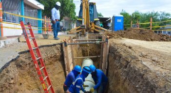 Reposición y modernización de las tuberías de acueducto de Cúcuta/Foto cortesía