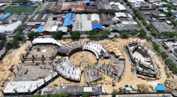 El Centro se construye en donde antes funcionó la plaza de ferias de Cúcuta/Foto cortesía