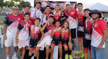 los triatlonistas de Norte mostraron buenos progresos en su primera salida nacional.