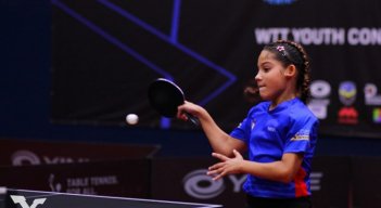 La nortesantandereana Emily Luciana Contreras es una de las nuevas promociones del tenis de mesa. 
