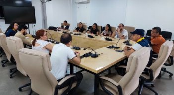 El secretario de Gestión de Riesgos, Fabián Alberto Prato, coordina el proceso de caracterización de familias damnificadas/Foto cortesía