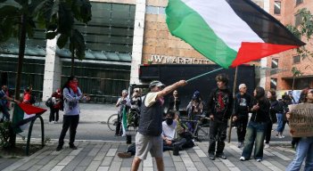 MARCHAS - PALESTINA / COLPRENSA 