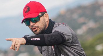 Nelson Flórez, DT del Cúcuta Deportivo. 