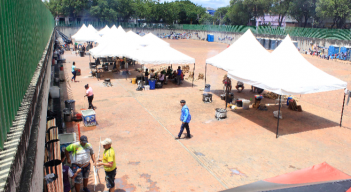 Comunidad barí en el parque Cúcuta 300 años.