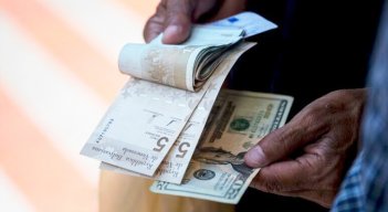Bolívar y dólar. / Foto Cortesía Efecto Cocuyo