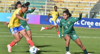 Las 'Chicas Superpoderosas'  pasaron un susto en La Paz en el duelo ante las bolivianas por la Liga de las Naciones.