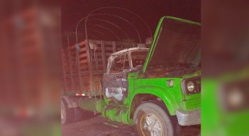 Familia de Gramalote se sobrepone a la pérdida de su camión incendiado