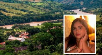 El cuerpo de Emiliana fue hallado a las orillas del río Cauca en Antioquia