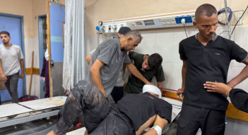 Heridos en Gaza