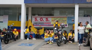 Protestas a Nueva EPS