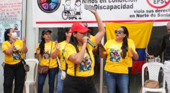 Protestas a Nueva EPS