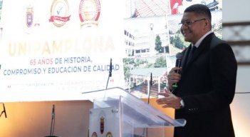 Ivaldo Torres Chávez, rector de la Universidad de Pamplona/Foto Nicolás Angarita