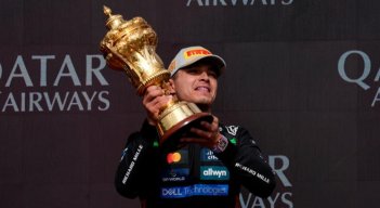 El británico Lando Norris se coronó campeón mundial de la F1, 2025.