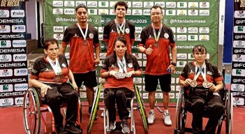 La selección Norte de paratenis de mesa se destacó con buenos logros en la capital antiqueña.