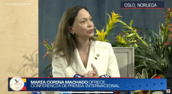 Maria Corina en Oslo