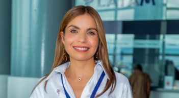 Erika Zarante, CEO de LATAM Airlines Colombia.