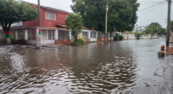 Fuertes lluvias causan inundaciones en Cúcuta
