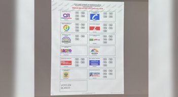 Así quedó el tarjetón electoral de Cámara por Norte de Santander